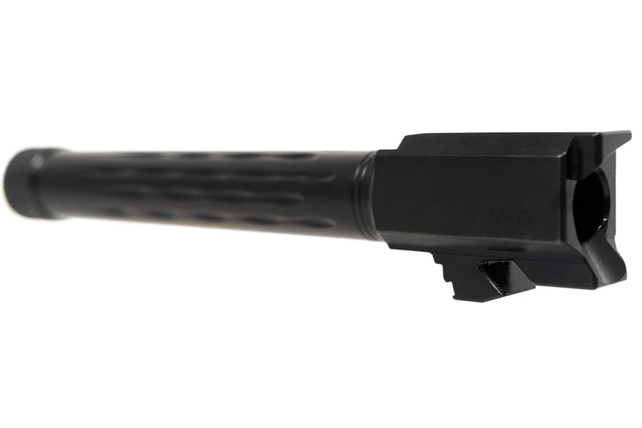 Faxon Firearms Faxon Match Series Flame Fluted Threaded Barrel for G17 Gen 5 9mm Nitride